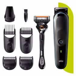 Braun All-in-one MGK5345 Batterie 2,1 cm Noir, Bleu - Vue supplémentaire 4