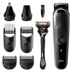 Braun All-in-one MGK5360 Batterie 2,1 cm Noir, Gris