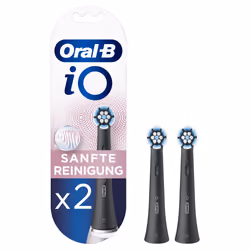 Oral-B iO Gentle Care , 2 pièce(s), Noir, Oral-B, Blister