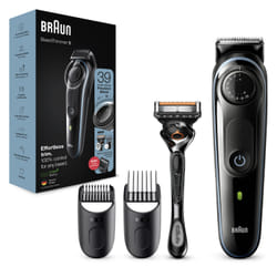 Braun BeardTrimmer 5 BT5341 Batterie 39 2 cm Noir, Bleu
