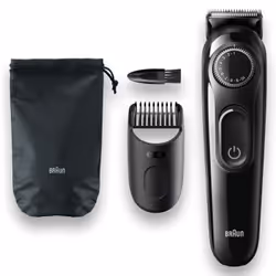 Braun BT3324, Lavable, AC/Batterie, Noir