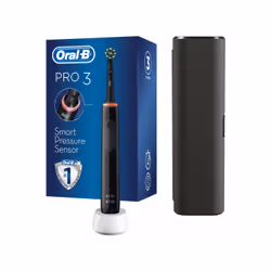 Oral-B PRO3 3500 Adulte Brosse à dents rotative Noir
