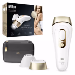 Braun Silk-expert Pro Silk·expert Pro 5 PL5140 Lumière pulsée Or, Blanc