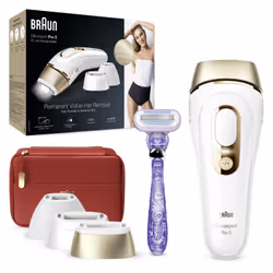 Braun Silk-expert Pro Silk·expert Pro 5 PL5267 Lumière pulsée Or, Blanc - Vue supplémentaire 3
