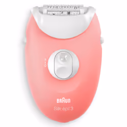 Braun Silk-épil 3 SES 3-176, Rose, Blanc, 20 pince(s), Rasage, Allemagne, Secteur, 100 - 240 V
