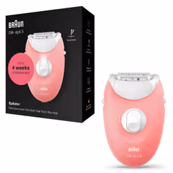 Braun Silk-épil 3 SES 3-176 20 pince(s) Rose, Blanc