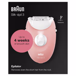 Braun Silk-épil 3 SES 3-176 20 pince(s) Rose, Blanc - Vue supplémentaire 6