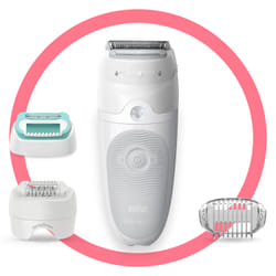 Braun Silk-épil 5 81770430 épilateur 28 pince(s) Blanc