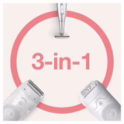Braun Silk-épil 5 5805 28 pince(s) Argent, Blanc - Vue supplémentaire 4