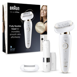 Braun Silk-épil 9 Flex 9005 40 pince(s) Or, Blanc