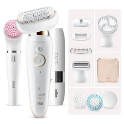 Braun Silk-épil 9 Flex 9 - 105 40 pince(s) Or, Blanc