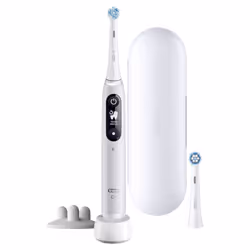 Oral-B iO 6S Adulte Brosse à dents vibrante Gris, Blanc