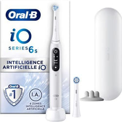 Oral-B iO 6 Adulte Brosse à dents vibrante Blanc