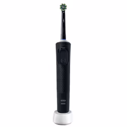 Oral-B Vitality Pro, Adulte, Brosse à dents rotative, Soin quotidien, Sensible, Noir, 2 min, Batterie
