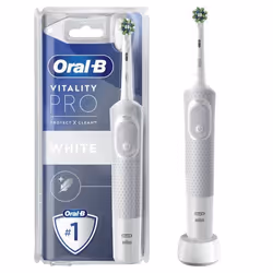 Brosse À Dents Électrique Oral-B Vitality Pro Blanche