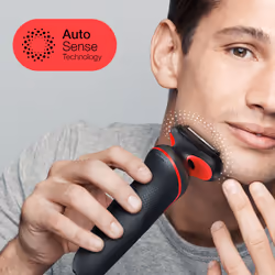 Braun Series 5 51-R1200S rasoir pour homme Rasoir à grille Tondeuse Noir, Rouge - Vue supplémentaire 5