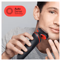 Braun Series 5 50-R1000s Rasoir à grille Noir, Rouge