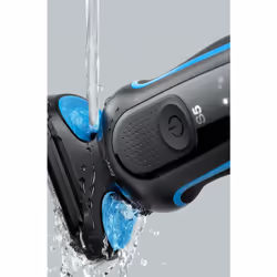 Braun 51-B1000s Rasoir à grille Tondeuse Noir, Bleu
