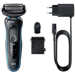 Braun Series 5 51-M1000s Rasoir à grille Noir, Bleu