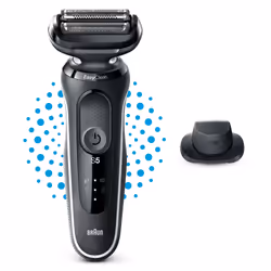 Braun Series 5 51-W1200s Rasoir à grille Tondeuse Noir, Blanc