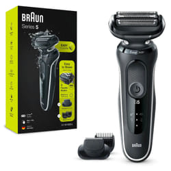 Braun Series 5 51-W1500s Rasoir à grille Tondeuse Noir