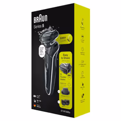 Braun Series 5 51-W1500s Rasoir à grille Tondeuse Noir
