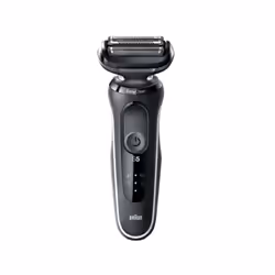 Braun Series 5 51-W4650CS, Rasoir à grille, Boutons, Blanc, Batterie, Lithium-Ion (Li-Ion), Batterie intégré