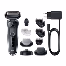 Braun Series 5 51-W4650CS rasoir pour homme Rasoir à grille Tondeuse Blanc