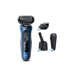Braun Series 6 61-B7500cc Rasoir à grille Tondeuse Bleu