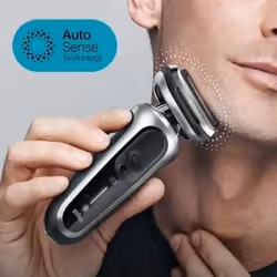 Braun Series 7 71-S7200cc Rasoir à grille Tondeuse Noir, Argent - Vue supplémentaire 4