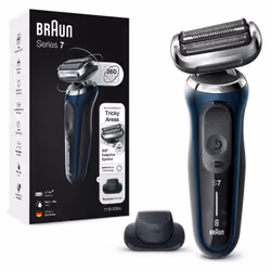 Braun Series 7 71-B1200s Rasoir à grille Tondeuse Bleu