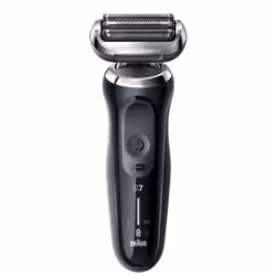 Braun Series 7 71-N1200s, Rasoir à grille, Boutons, Acier inoxydable, LED, Chargement, Énergie, AC/Batterie