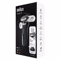 Braun Series 7 71-N1200s Rasoir à grille Tondeuse Acier inoxydable - Vue supplémentaire 7