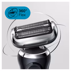 Braun Series 7 71-N7200cc Rasoir à grille Tondeuse Noir