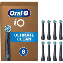 Brossettes de rechange - ORAL-B - iO Ultimate Clean - Lot de 8 - Élimination plaque - Brins imbriqués
