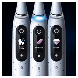 Oral-B iO Series 10 Adulte Brosse à dents rotative oscillante Blanc - Vue supplémentaire 11