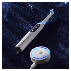 Oral-B iO Series 10 Adulte Brosse à dents rotative oscillante Blanc - Vue supplémentaire 13