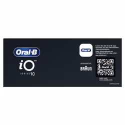 Oral-B iO Series 10 Adulte Brosse à dents rotative oscillante Blanc - Vue supplémentaire 6