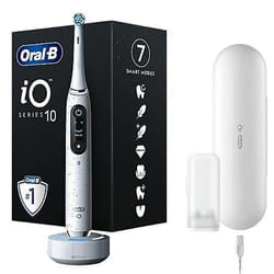 Oral-B iO SERIES 10 Adulte Brosse à dents vibrante Blanc