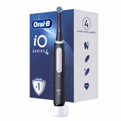 Oral-B iO Series 4 Adulte Brosse à dents vibrante Noir - Vue supplémentaire 10