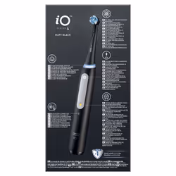 Oral-B iO Series 4 Adulte Brosse à dents vibrante Noir - Vue supplémentaire 4