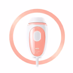Braun Silk-expert Mini PL1000 IPL, Rose, Blanc, Lumière pulsée, Secteur