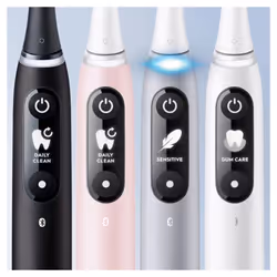 Oral-B iO Series 6 Adulte Brosse à dents rotative Noir