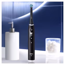 Oral-B iO Series 6 Adulte Brosse à dents rotative Noir