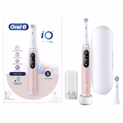 Oral-B iO6N, Adulte, Beige, Blanc, 2 min, Batterie, Batterie intégré, 421,7 g