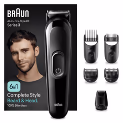 Braun MGK3420 Noir Hybrides nickel-métal (NiMH)