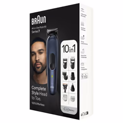 Braun MGK7421 Noir, Bleu