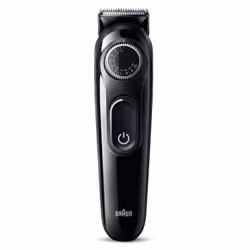 Braun BeardTrimmer 3 80708183, Lavable, Batterie, Noir