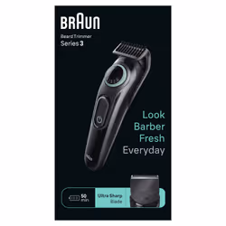 Braun BeardTrimmer 3 BT3421 Batterie 40 2 cm Noir