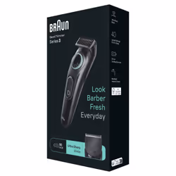 Braun BeardTrimmer 3 BT3421 Batterie 40 2 cm Noir